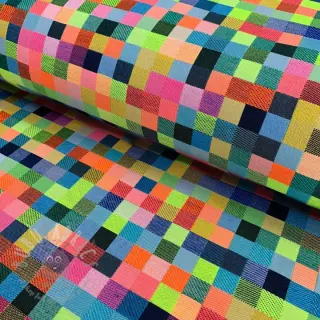 Tkanina dekoracyjna jacquard Pixels
