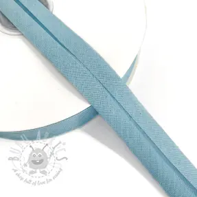 Lamówka bawełniana light blue