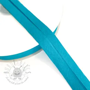 Lamówka bawełniana aqua