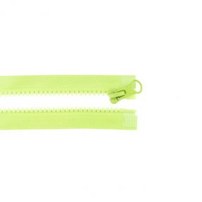 Zips deliteľný 75 cm lime
