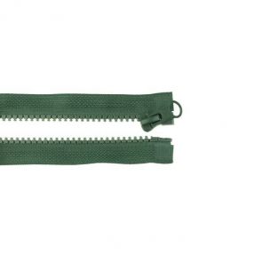 Zips deliteľný 75 cm army