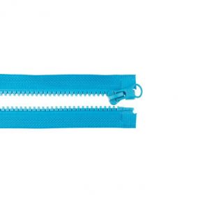 Zips deliteľný 75 cm dark aqua