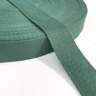 Taśma bawełniana 4 cm dark old green