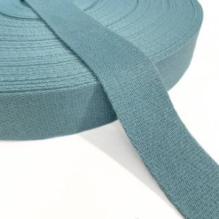 Taśma bawełniana 4 cm steel blue