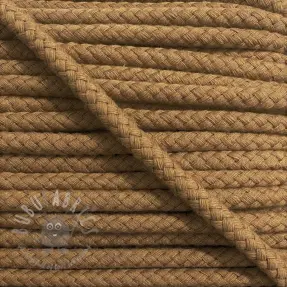 Sznurek bawełniany 8 mm brązowy