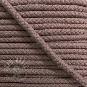Sznurek bawełniany 8 mm mauve