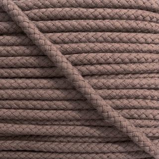Sznurek bawełniany 8 mm mauve