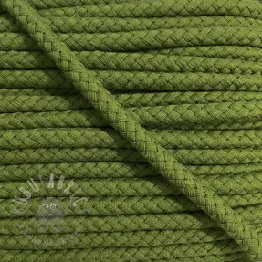 Sznurek bawełniany 8 mm oliwkowy