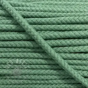 Sznurek bawełniany 8 mm stara zieleń