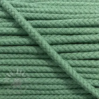 Sznurek bawełniany 8 mm stara zieleń