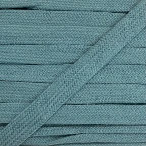 Bavlnená šnúra plochá 13 mm baby blue