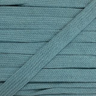 Sznurek bawełniany płaski 13 mm baby blue
