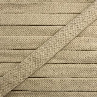 Sznurek bawełniany płaski 13 mm pebble