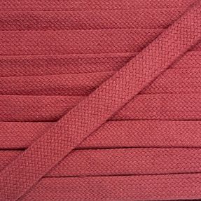 Bavlnená šnúra plochá 13 mm coral