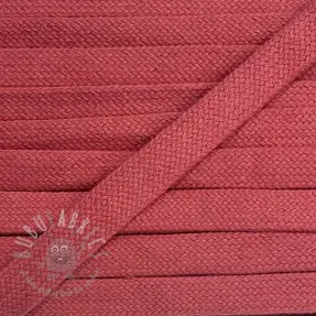 Sznurek bawełniany płaski 13 mm coral