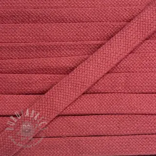 Sznurek bawełniany płaski 13 mm coral
