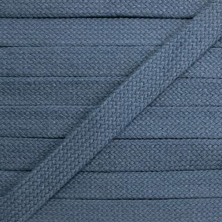 Bavlnená šnúra plochá 13 mm middle jeans