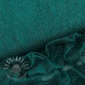 Tiul TUTU ROYAL SPARKLE petrol złoty