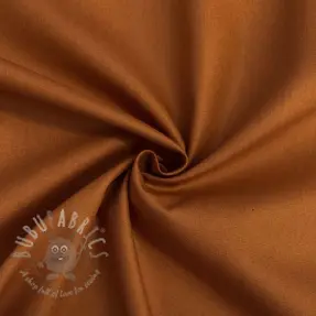 Popelina bawełniana cognac