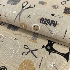 Tkanina dekoracyjna Linenlook Sewing atelier