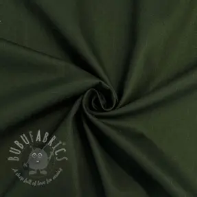 Popelina bawełniana army green