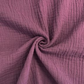Dvojitá gázovina/mušelín purple