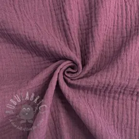 Muślin double gauze purple