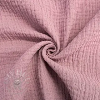 Muślin double gauze lilac