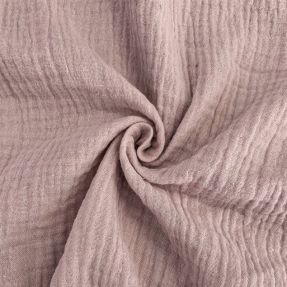 Podwójna gaza/muslin old rose