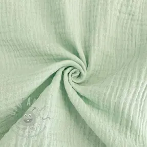Muślin double gauze mint