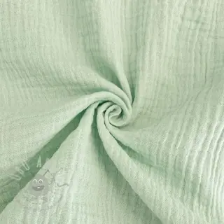 Muślin double gauze mint