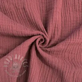 Muślin double gauze mauve
