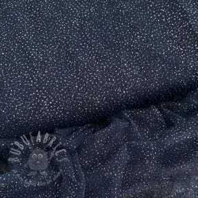 Tiul TUTU ROYAL SPARKLE granatowy srebrny