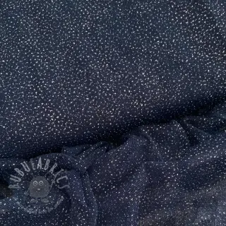 Tiul TUTU ROYAL SPARKLE granatowy srebrny