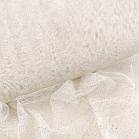 Tiul TUTU ROYAL SPARKLE biały złoty