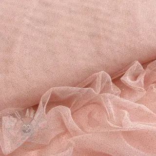 Tiul TUTU ROYAL SPARKLE różowe złoto