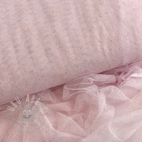 Tiul TUTU ROYAL SPARKLE liliowy złoty