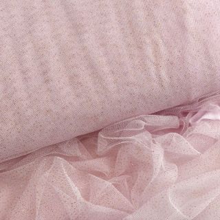 Tiul TUTU ROYAL SPARKLE liliowy złoty