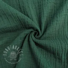Muślin double gauze old green