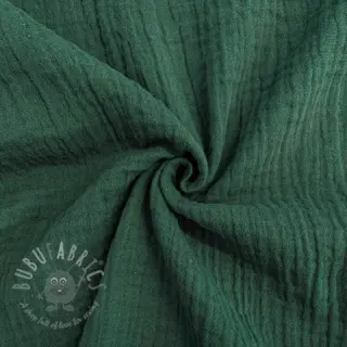Muślin double gauze old green