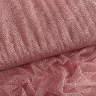 Tyl na TUTU ROYAL SPARKLE old rose gold