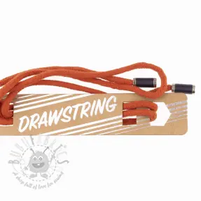 Sznurek do bluzy z końcówkami 115 cm HEAD3 rust