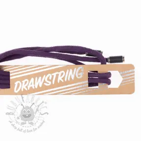 Sznurek do bluzy z końcówkami 115 cm HEAD3 violet