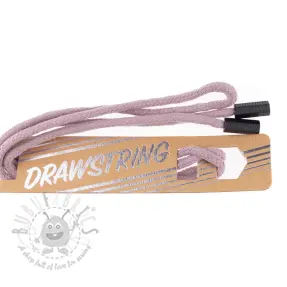 Sznurek do kaptura z końcówkami 115 cm HEAD1 lilac