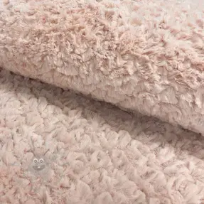 Sztuczne futro Curly rose