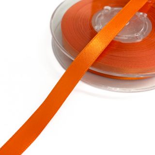 Wstążka satynowa dwustronna 9 mm orange