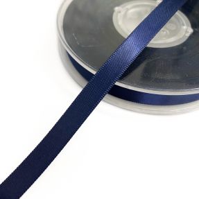 Wstążka satynowa dwustronna 9 mm dark blue