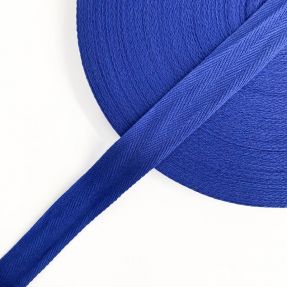 Taśma skośna bawełniana 25 mm cobalt