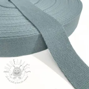 Taśma bawełniana 4 cm cloud blue