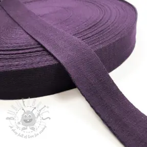Taśma bawełniana 4 cm violet
